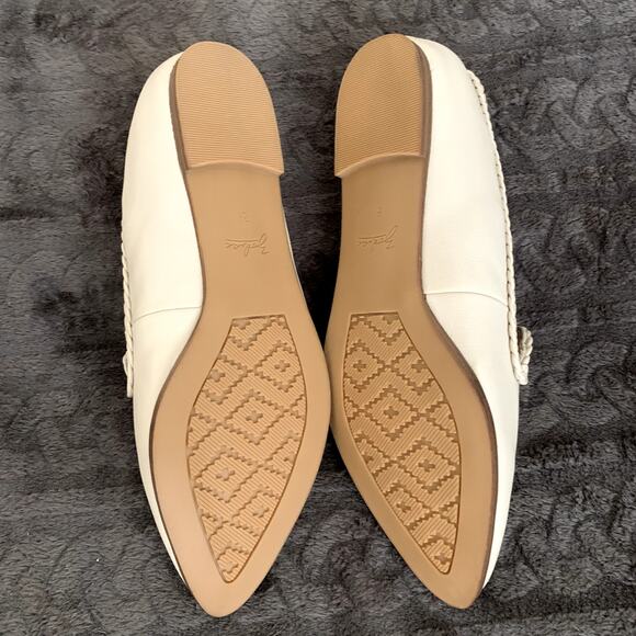 Women's Zodiac Ivory Loafers 8.5M - Picture 2 of 7